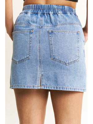 Skyline Denim Skirt