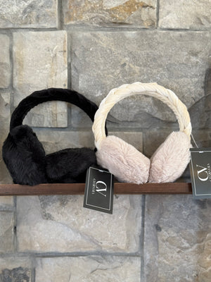 Velvet Braided Earmuffs