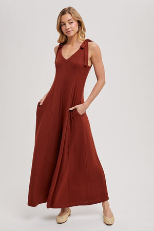 The Rustle & Tie Jumpsuit