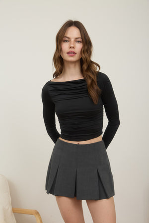 The Sloane Ruched Top