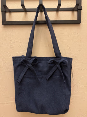 Denim Blue Handmade Tote Bag