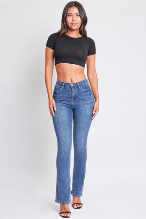 Curvy Fit High Rise Bootcut YMI Jeans