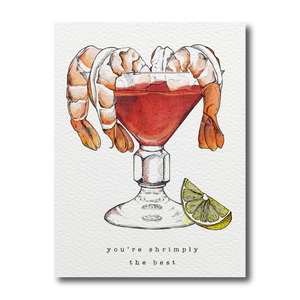 You're Shrimply the Best Card