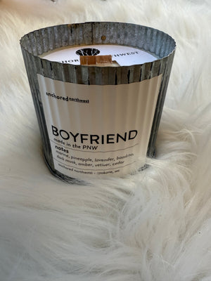 Boyfriend Wood Wick Candle