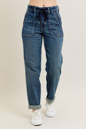 Harbor Drawstring Jeans