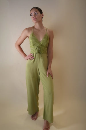 Olive West Lace Jumpsuit