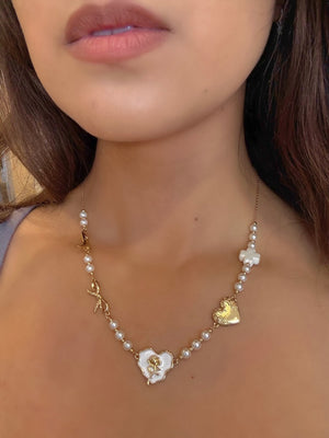 Rose Western Charm Necklace