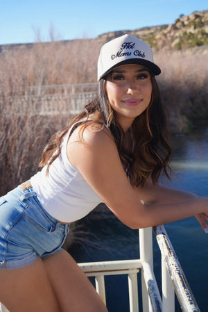 "Hot Moms Club" Hat by Charvera