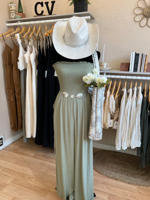 Tulum Jumpsuit (Olive)