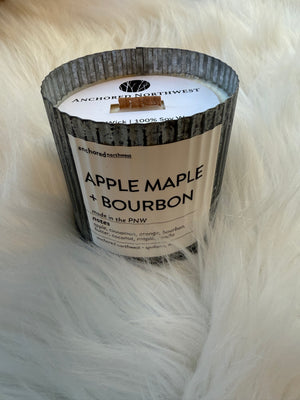 Apples & Maple Bourbon Wood Wick Candle