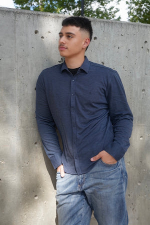 Denim Outlander Flannel