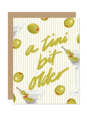 A Tini Bit Older Birthday Card by Charvera