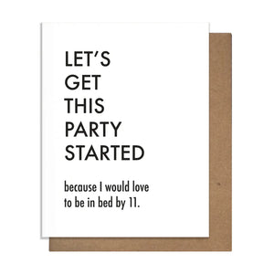 Get This Party Started Card