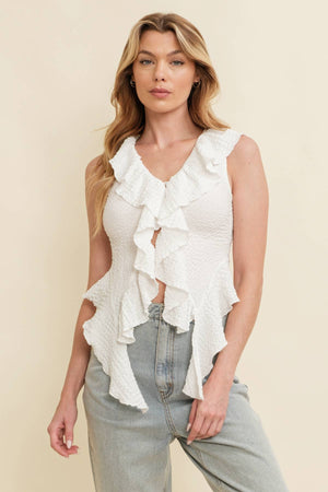 The Marbella Ruffle Top