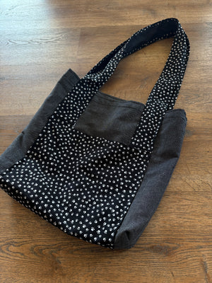 Dog Mom Handmade Tote Bag