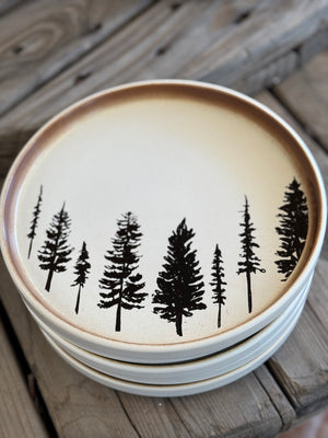 Evergreen Tree Plate