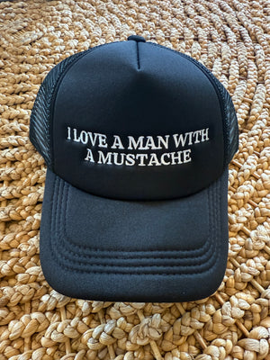Love a Man with a Mustache Hat