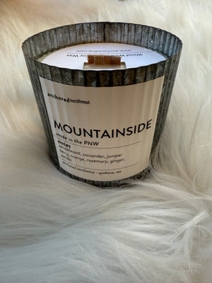 Mountainside Wood Wick Candle