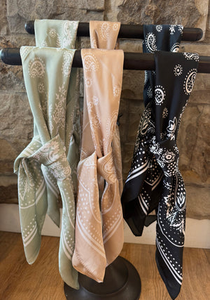 Silky Bandana Scarf