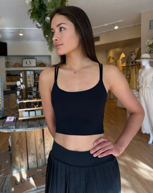 Match Point Crop Top