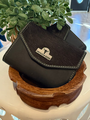 Black Cowhide Wallet