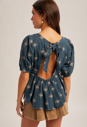 Twilight Bloom Top