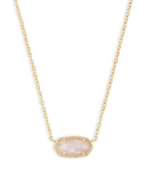 ELISA ROSE PENDANT NECKLACE