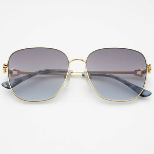 Lea Womens Round Sunglasses
