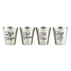 Personality Steel Shot Cups