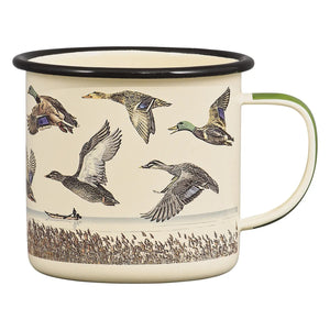 Enamel Ducks Mug - 17oz
